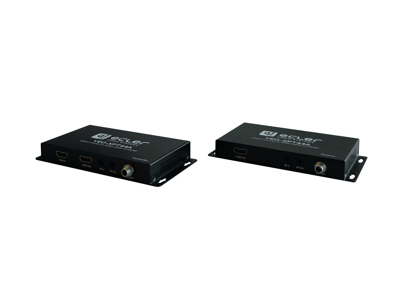 ECLER Extensores 4K HDBaseT  Kit Extensor HDMI 2.0 HDBaseT | con desembebedor de audio VEO-XPT44A