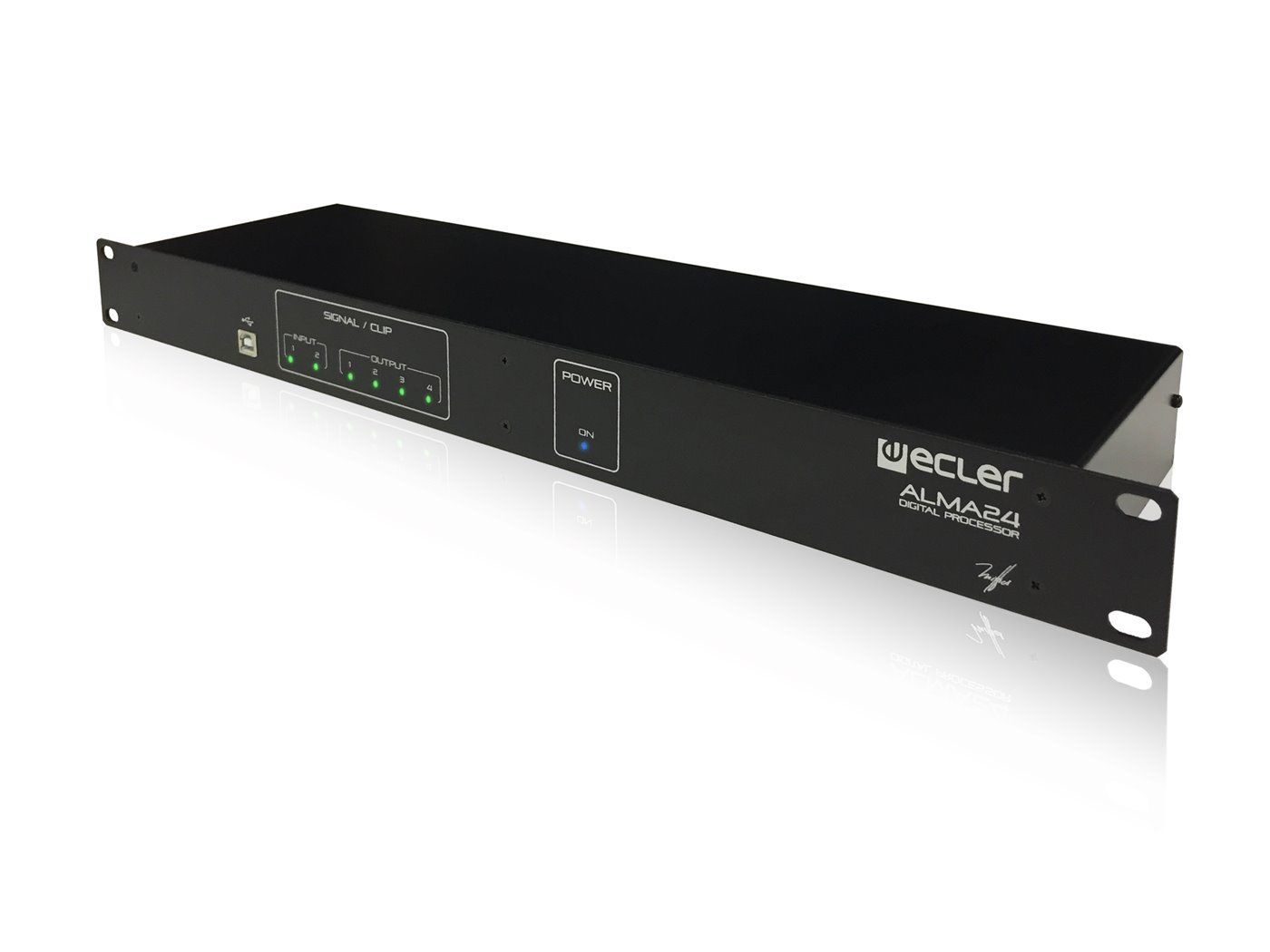 ECLER Procesadores Digitales  2x4 | Gestor de altavoces digital | USB ALMA24