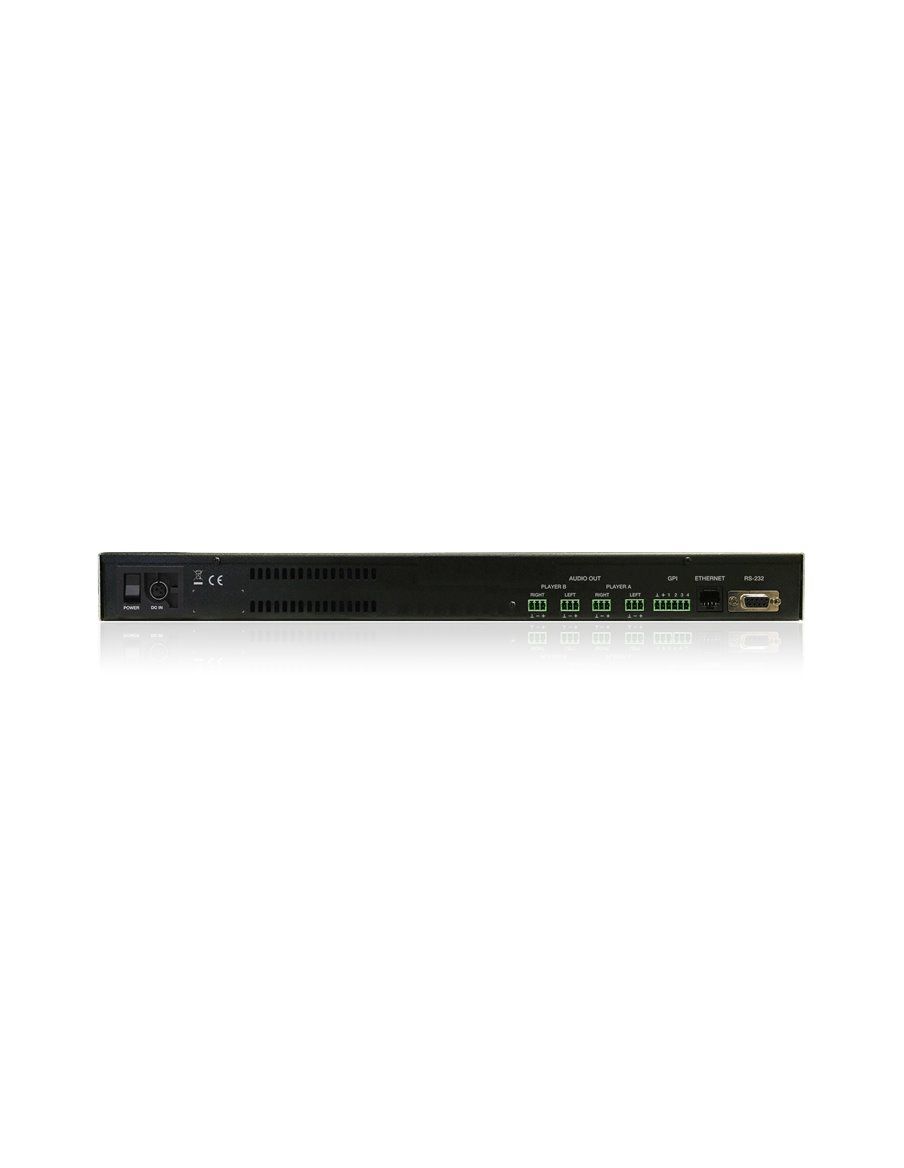 ECLER Reproductores De Audio  Reproductor de audio dual multimedia y streaming DUO-NET PLAYER