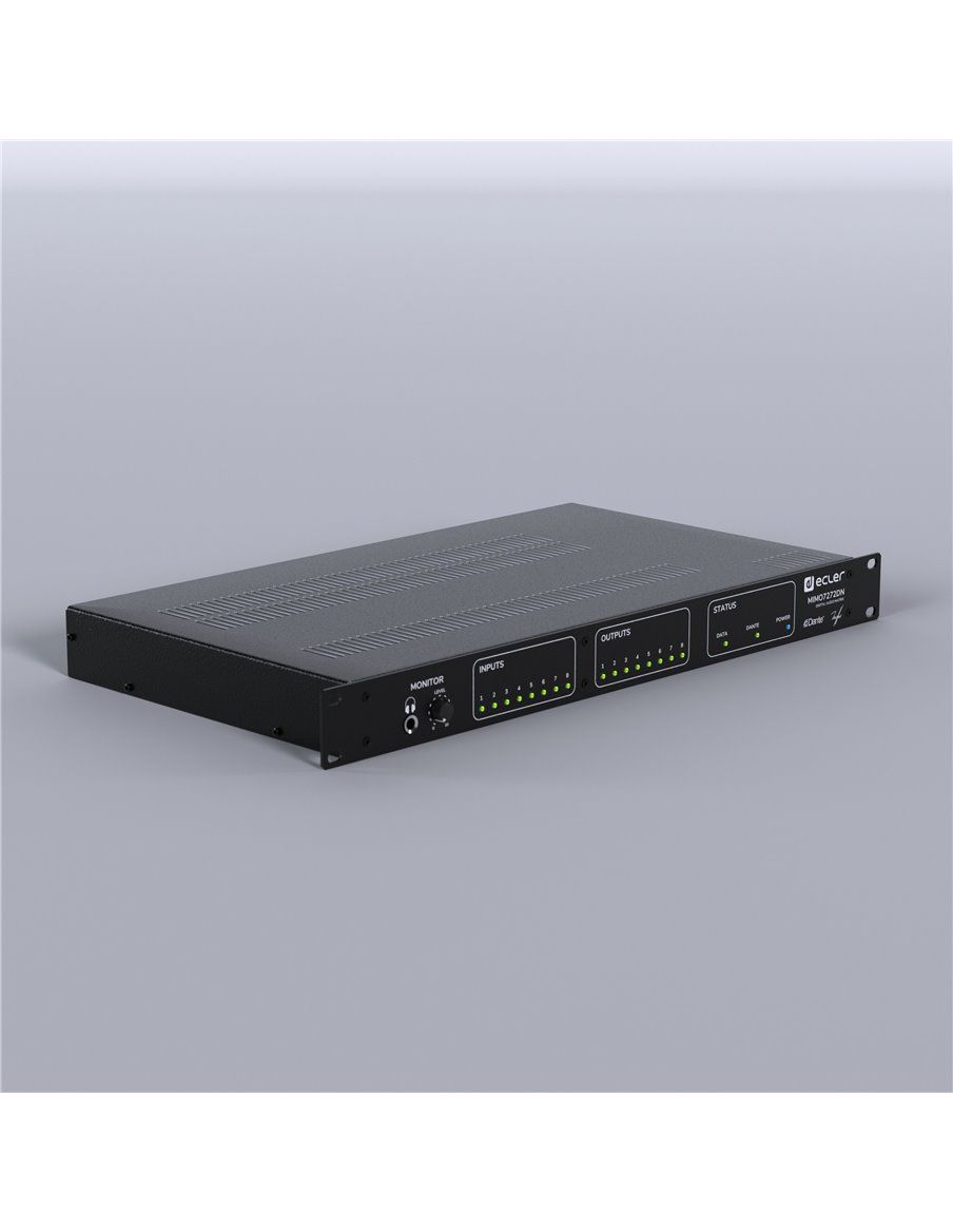 ECLER Matrices Digitales  72x72 | Matriz digital | Dante™ AES67 MIMO7272DN