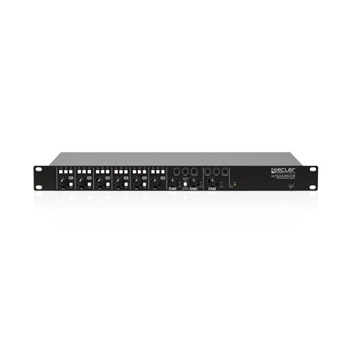 ECLER Pre-Amplificadores Y Mezcladores De Instalación  6x3 | 1U rack | mezclador analógico eSAM603 2