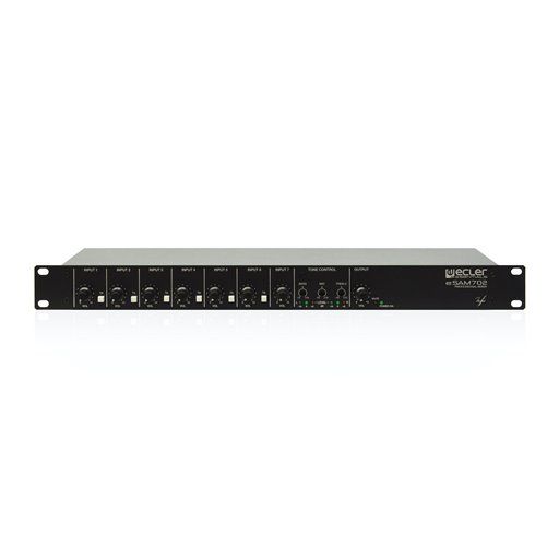 ECLER Pre-Amplificadores Y Mezcladores De Instalación  7x2 | 1U rack | mezclador analógico eSAM702