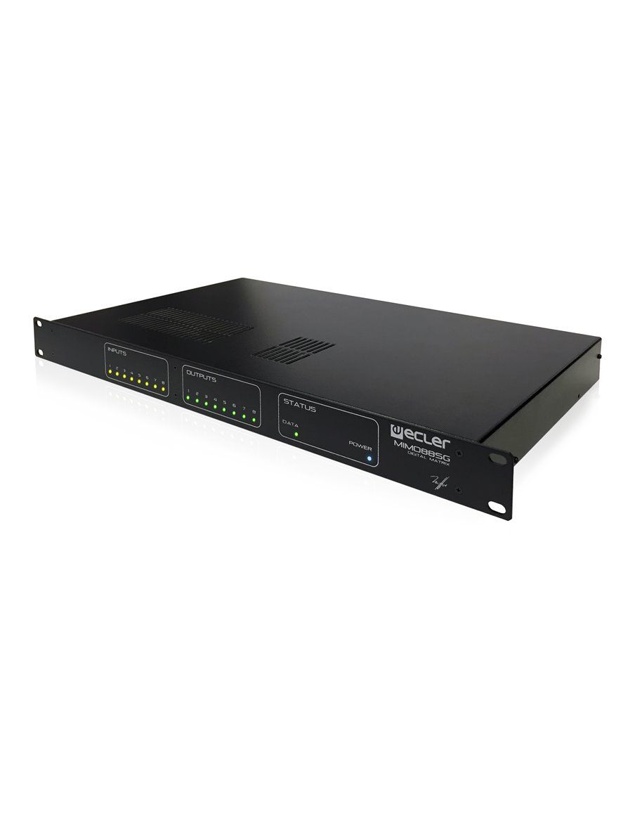 ECLER Matrices Digitales  8x8 | Matriz digital | DSP MIMO88SG