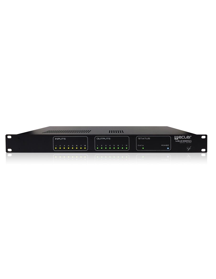 ECLER Matrices Digitales  8x8 | Matriz digital | DSP MIMO88SG