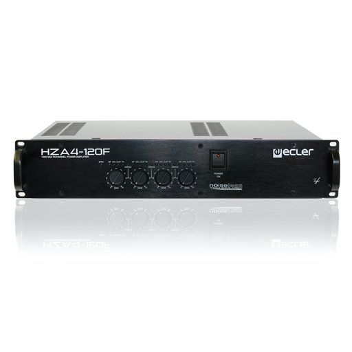 ECLER Alta Impedancia  4x120 WRMS | Flexi-power | SPM 100 tech | amplificador HZA4-120F