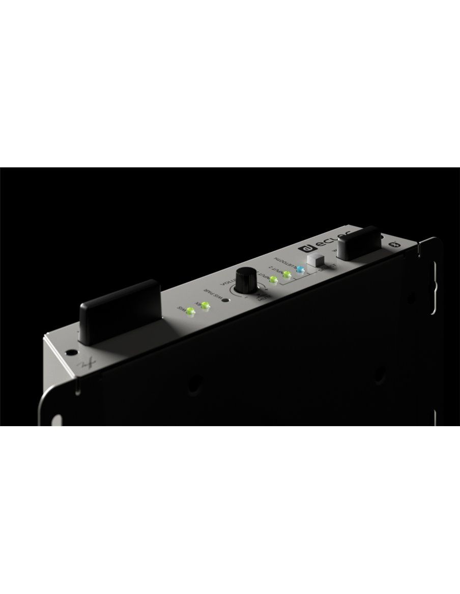 ECLER Transmisor Inalábrico  3x3 | Unidad transmisora | WiSpeak | clase 1 Bluetooth® | salida auxiliar CORE