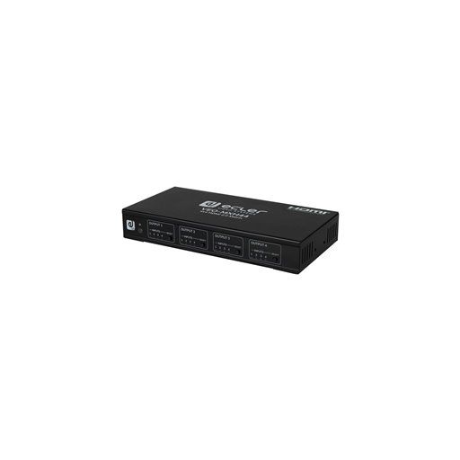 ECLER Selectores y Matrices  Matriz HDMI 2.0 4X4 con desembebedor de audio VEO-MXH44 2