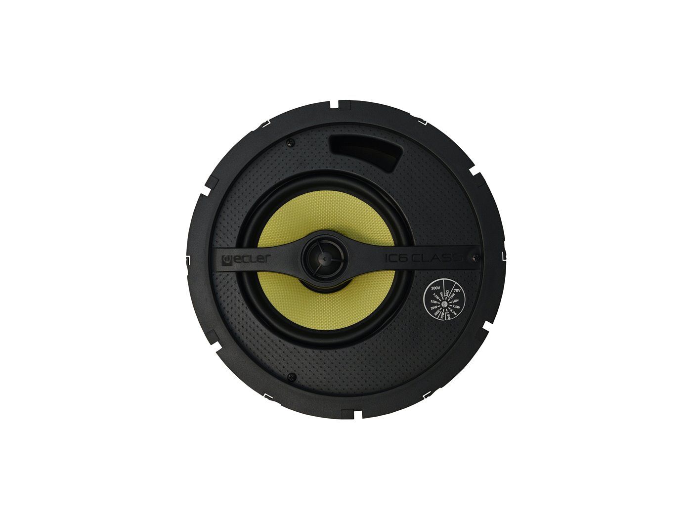 ECLER Altavoces De Pared/Techo  6" | 2 vías | 30 WRMS | Woofer de Kevlar IC6CLASS-TR