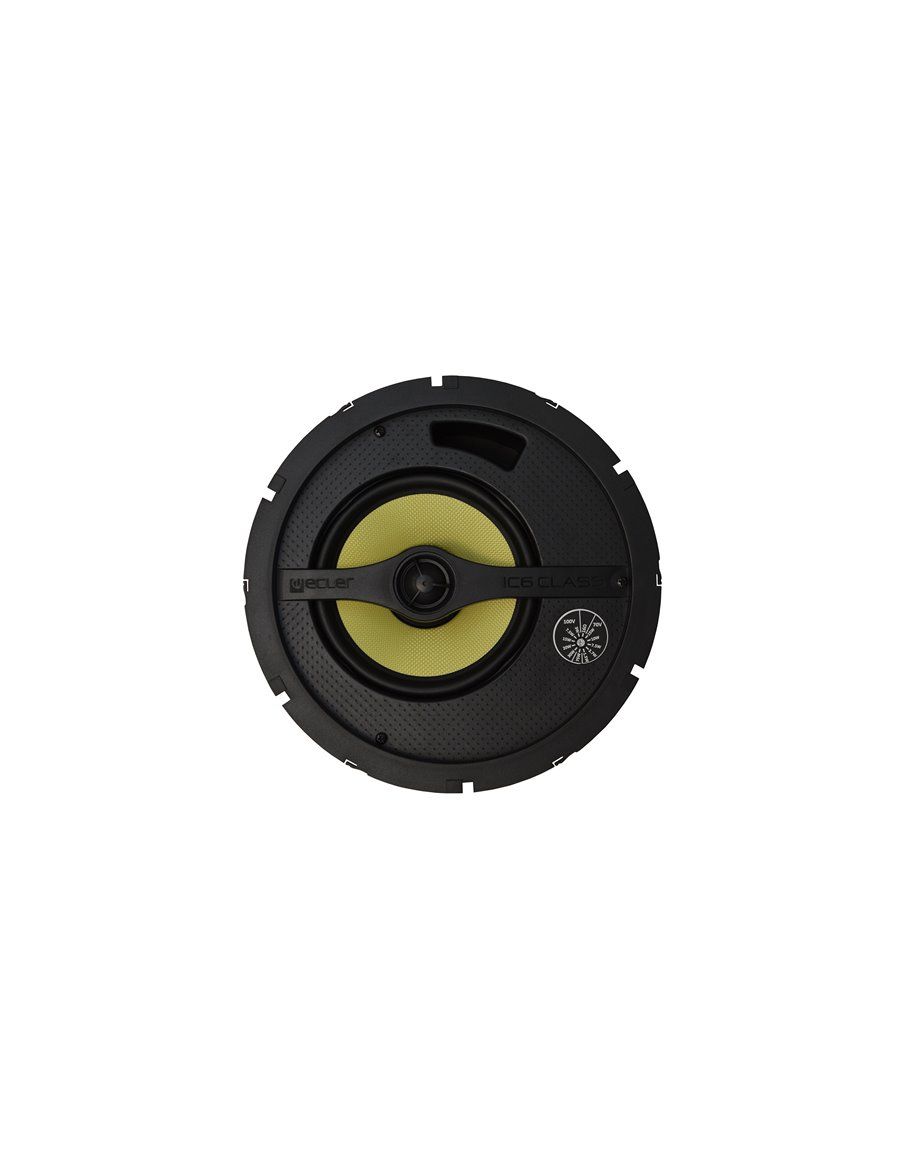 ECLER Altavoces De Pared/Techo  6" | 2 vías | 30 WRMS | Woofer de Kevlar IC6CLASS-TR