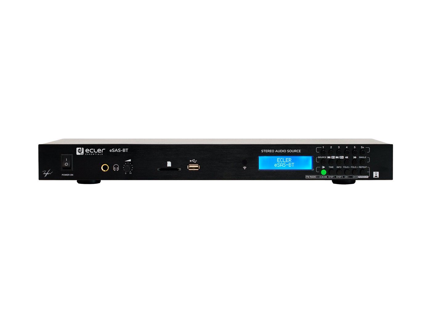 ECLER Reproductores De Audio  FM | USB | BT | reproductor de audio eSAS-BT