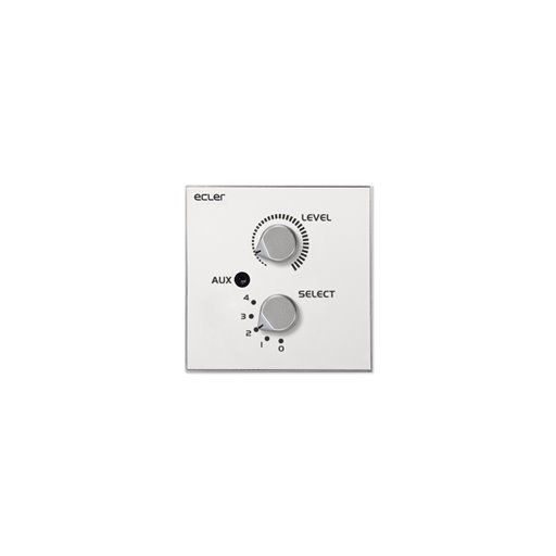 ECLER Controles Y Paneles Analógicos  Control de Volumen y Fuente + Conector remoto WPaVOL-SR-J 2