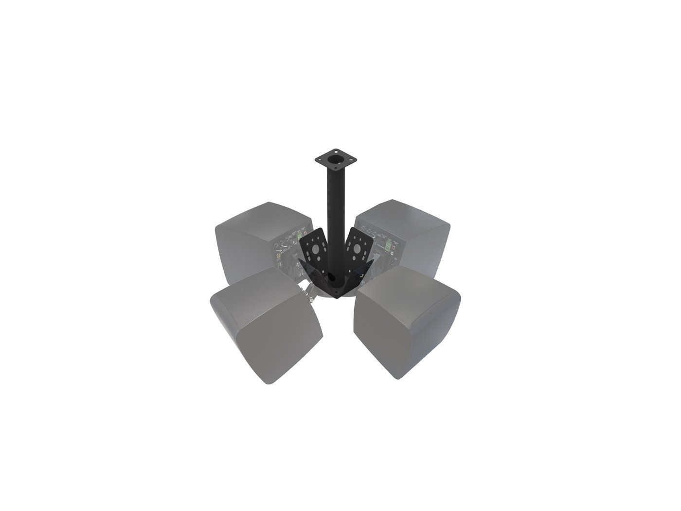 ECLER Instalación De Altavoces  Accesorio para montaje en clúster en techo PCS124