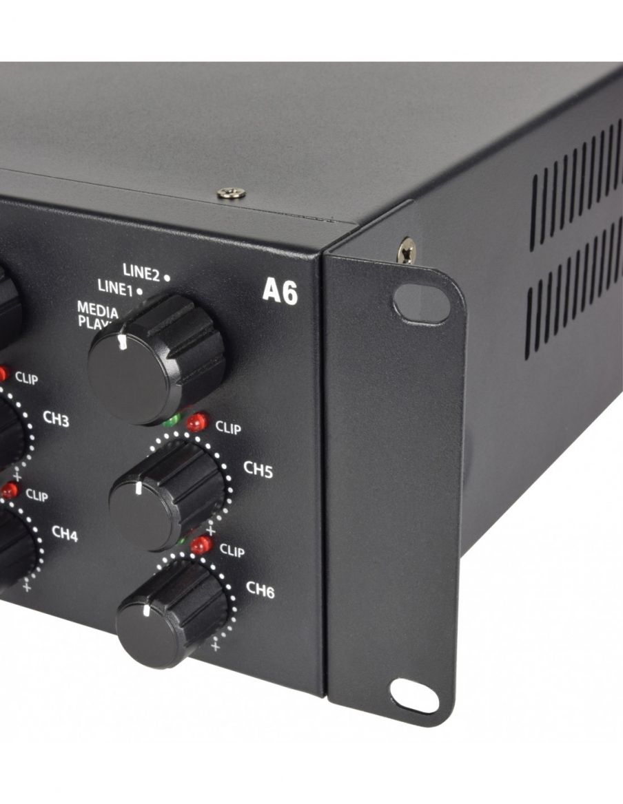 Adastra A6 Amplificador Multicanal Profesional - 3