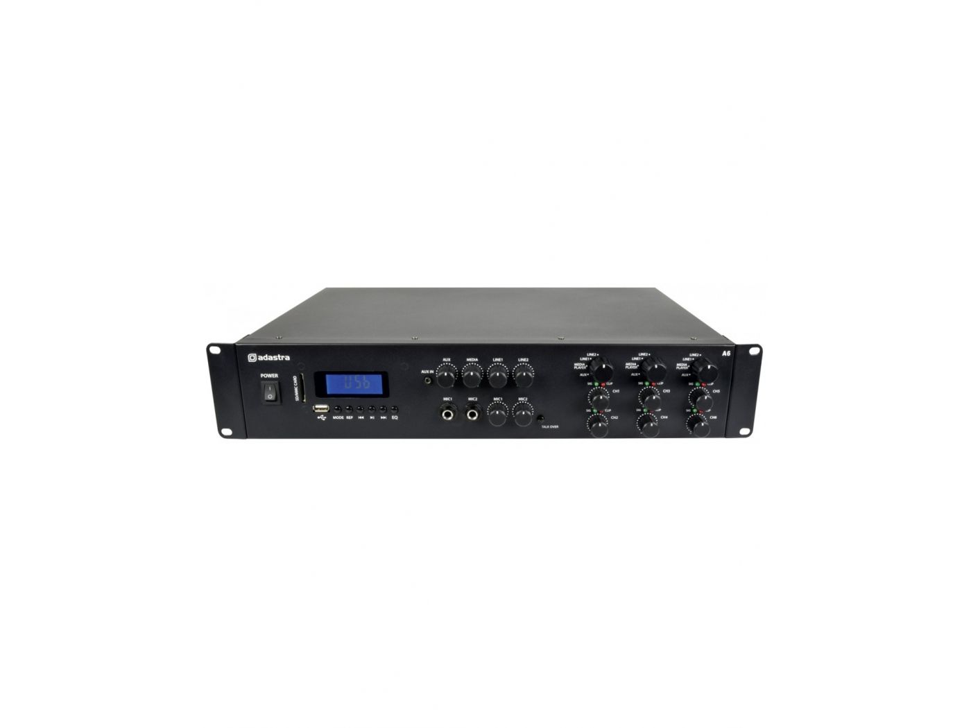 Adastra A6 Amplificador Multicanal Profesional - 2