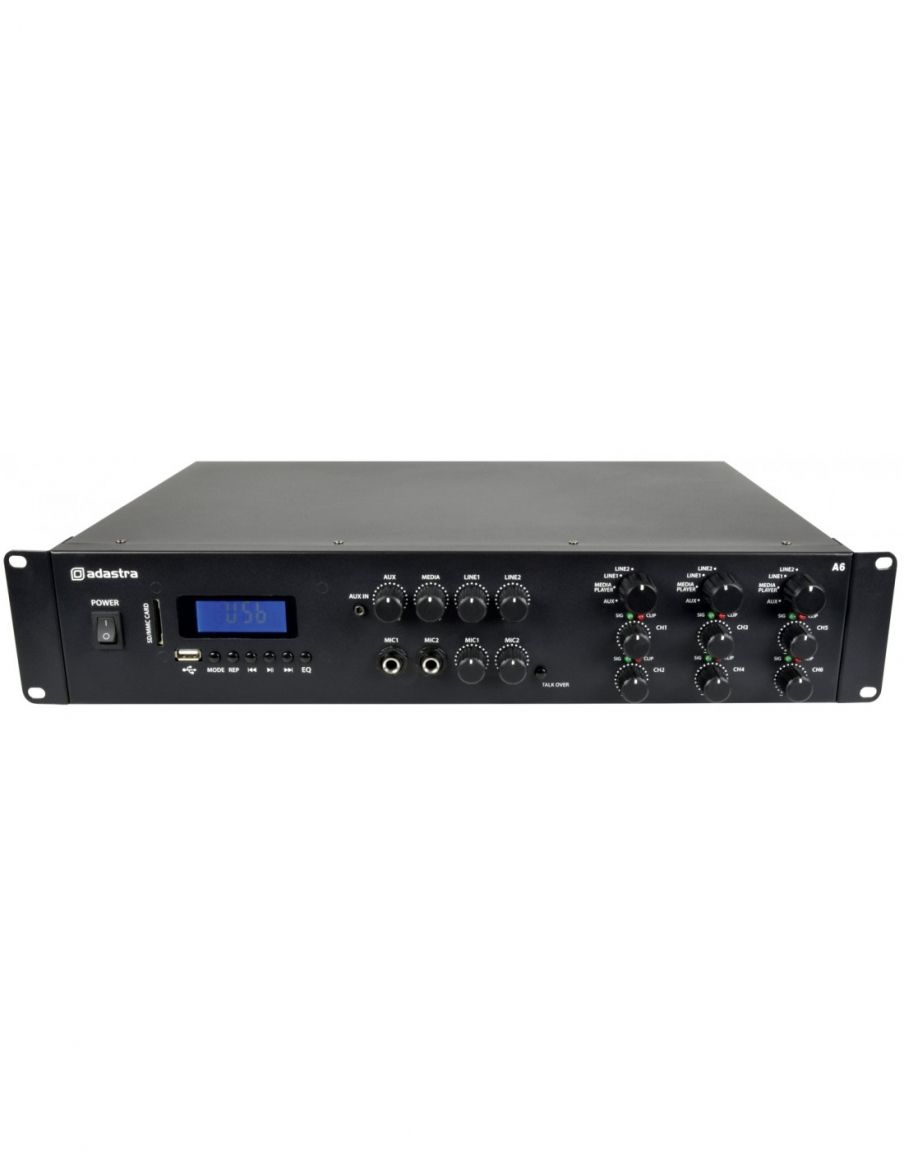 Adastra A6 Amplificador Multicanal Profesional - 2