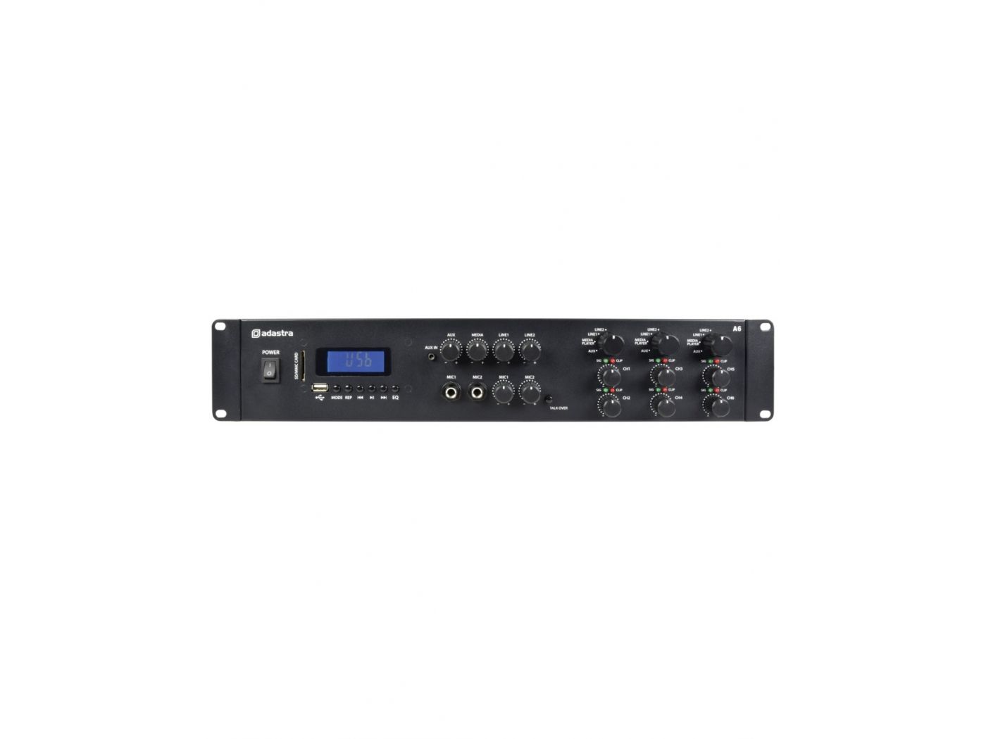 Adastra A6 Amplificador Multicanal Profesional - 6