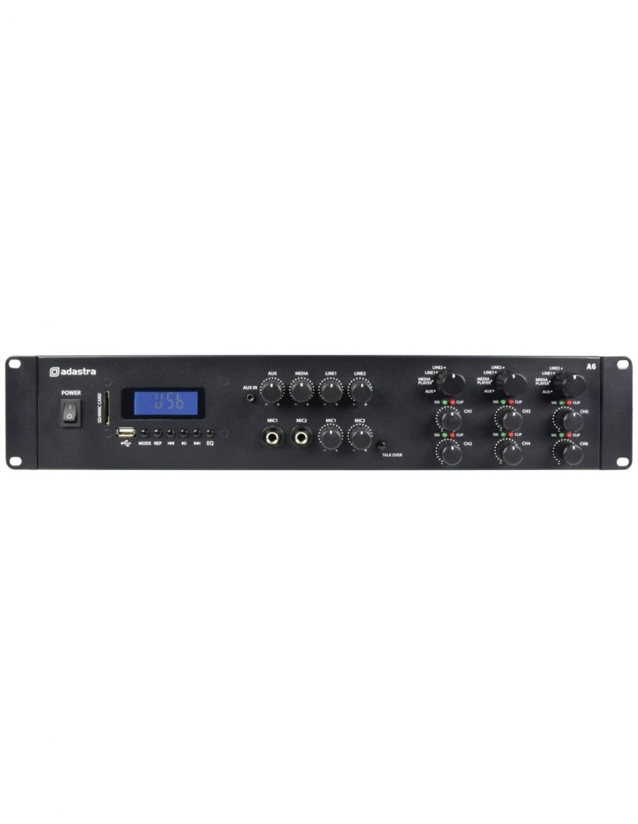 Adastra A6 Amplificador Multicanal Profesional - 6