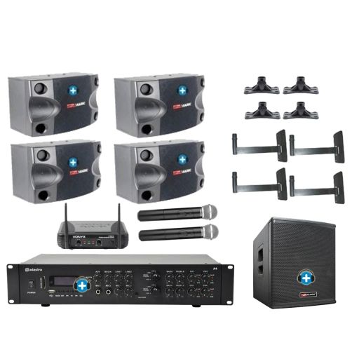 Equipo de sonido MALIBU VOX 10 COMPLET- USB-SD-Microfonia inalambrica-Radio- Bluetooth