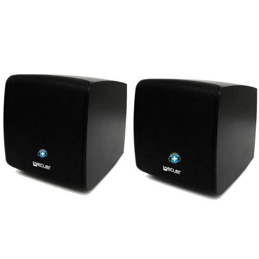 ECLER AUDEO103 Pareja de Cajas Acústicas  3"  2 vías 25 WRMS Color Negro
