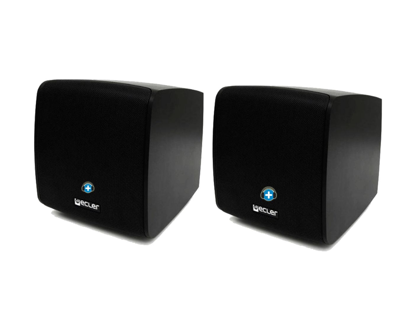 ECLER AUDEO103 Pareja de Cajas Acústicas  3"  2 vías 25 WRMS Color Negro