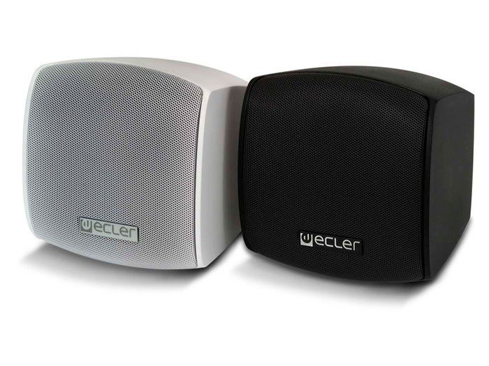 ECLER Cajas Acústicas  3" | 2 vías | 25 WRMS | Giugiaro Design AUDEO103
