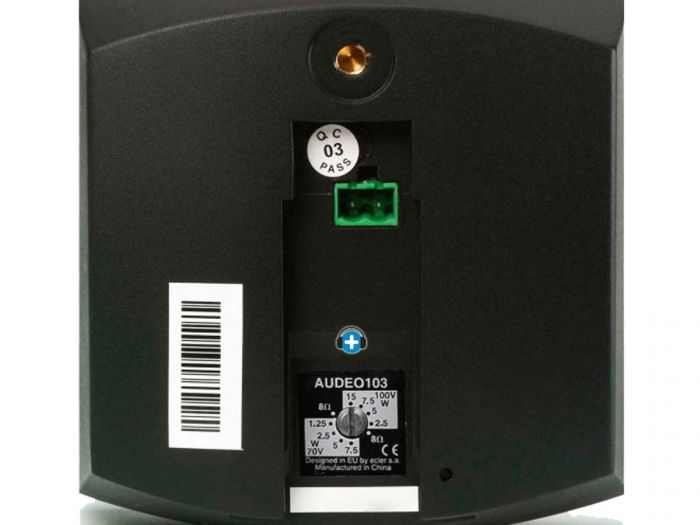 ECLER AUDEO103 Pareja de Cajas Acústicas  3"  2 vías 25 WRMS Color Negro - 4