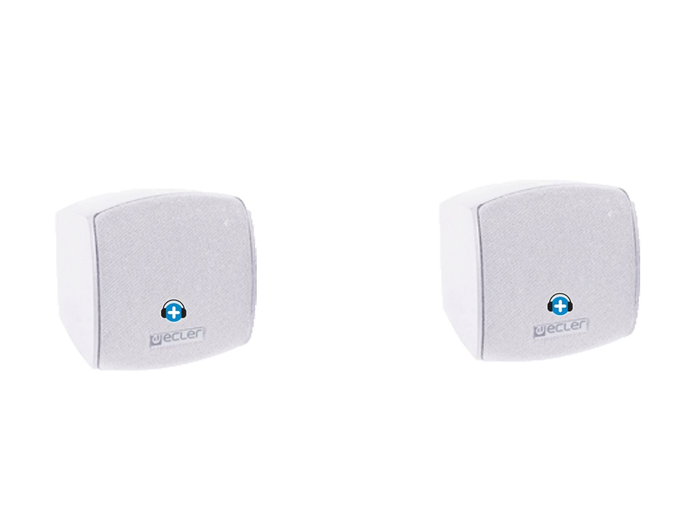 ECLER AUDEO103 Pareja de Cajas Acústicas  3"  2 vías 25 WRMS Color Blanco - 3
