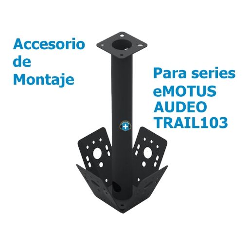 ECLER  PCS124 Accesorio para montaje en clúster en techo Color Negro - 4 2