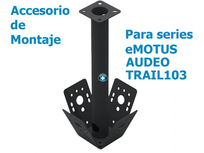 ECLER  PCS124 Accesorio para montaje en clúster en techo Color Negro - 5