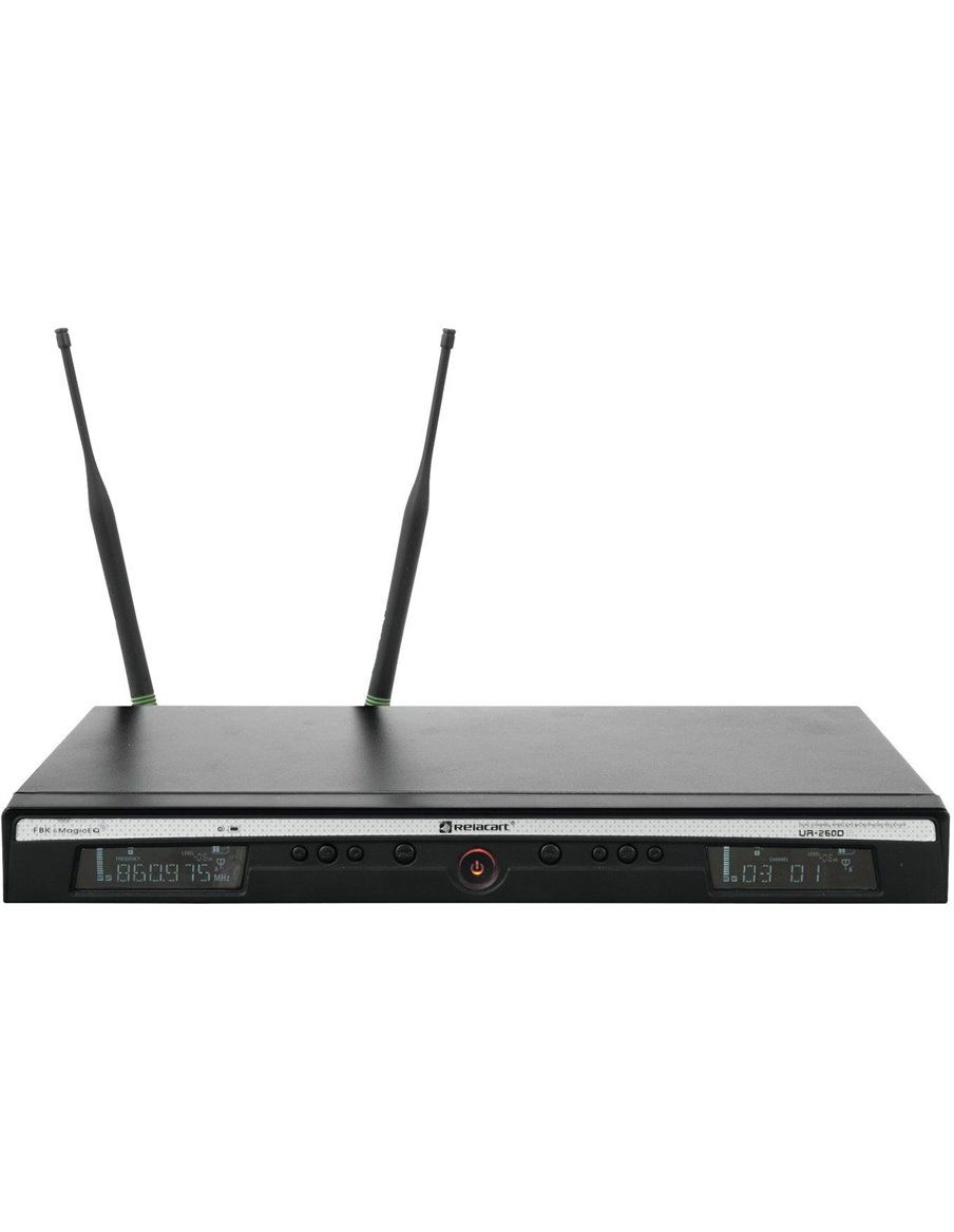RELACART UR-260D 2-channel UHF Receiver