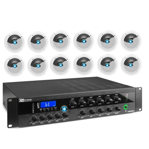 Pack de Hilo Musical -DENVER - 12 - Altavoces de linea de 100v