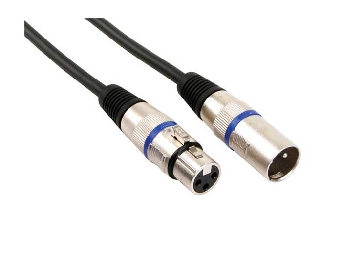 HQ Power Cable XLR macho a hembra - 10 metros - 1