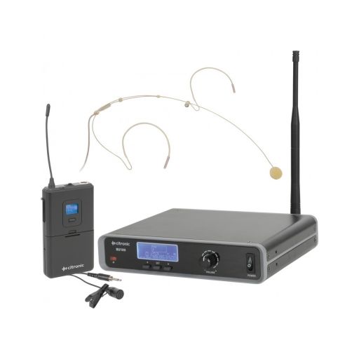 CITRONIC RU105N Microfono UHF Inalámbrico de Diadema 171973 - 1