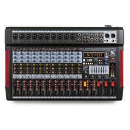 POWER DYNAMIC PDM-T1204 MEZCLADOR DE DIRECTO 12 CANALES DSP/MP3