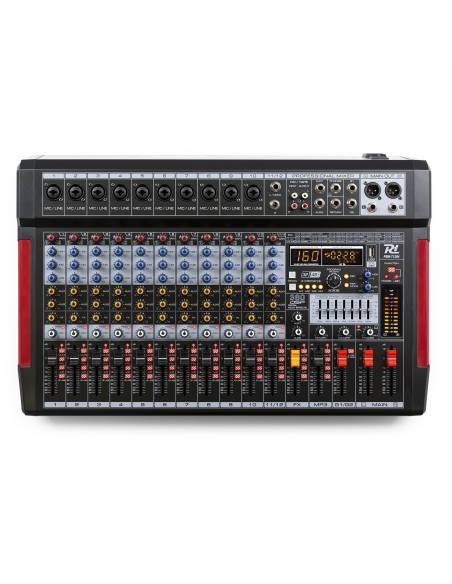 POWER DYNAMIC PDM-T1204 MEZCLADOR DE DIRECTO 12 CANALES DSP/MP3