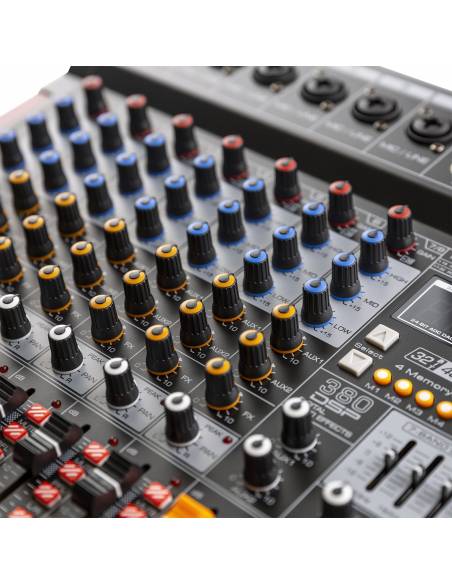 POWER DYNAMICS PDM-T804 MEZCLADOR DE DIRECTO 8 CANALES DSP/MP3 - 1
