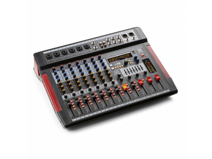 POWER DYNAMICS PDM-T804 MEZCLADOR DE DIRECTO 8 CANALES DSP/MP3 - 5