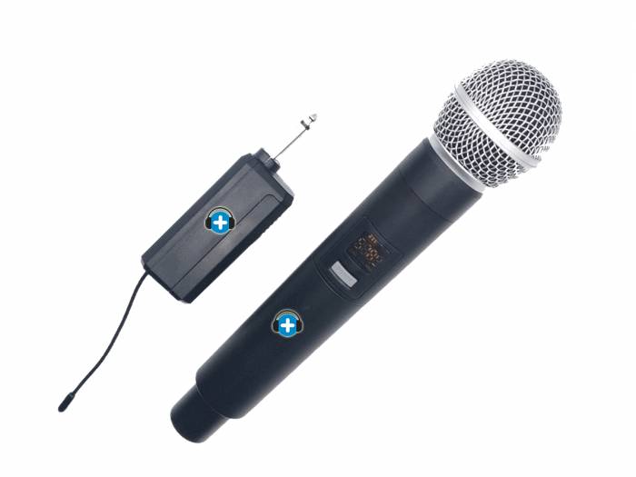 Microfonos Inalambricos Para Iglesias Fiestas Eventos Karaoke 2 Mic Sonido  Top