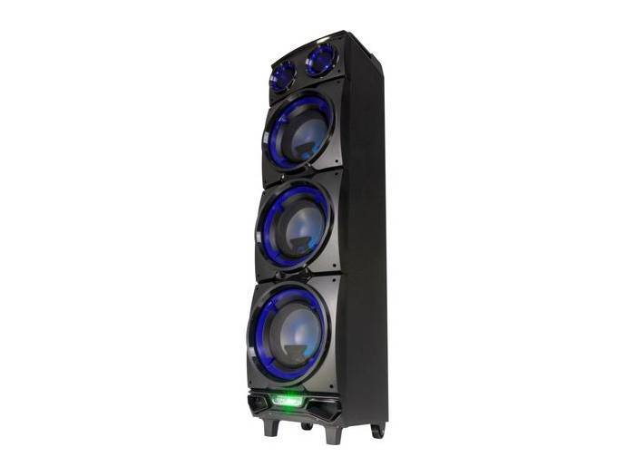 IBIZA SOUND STANDUP308 ALTAVOZ PORTATIL A BATERIAS 3x8" 300W LED/USB/SD/BLUETOOTH/FM - 4