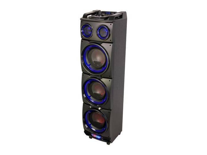 IBIZA SOUND STANDUP308 ALTAVOZ PORTATIL A BATERIAS 3x8" 300W LED/USB/SD/BLUETOOTH/FM - 5