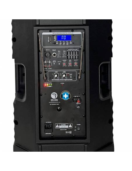 PACK SEVEN SV15EVENT-BAT-TWS - 1000w de Potencia Maxima - 4