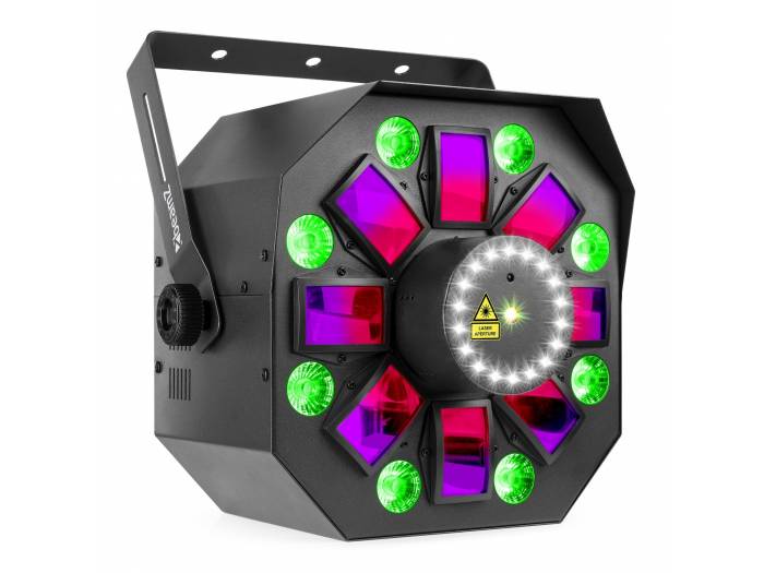Beamz MultiBox Efecto LED con Laser y Strobo - 1