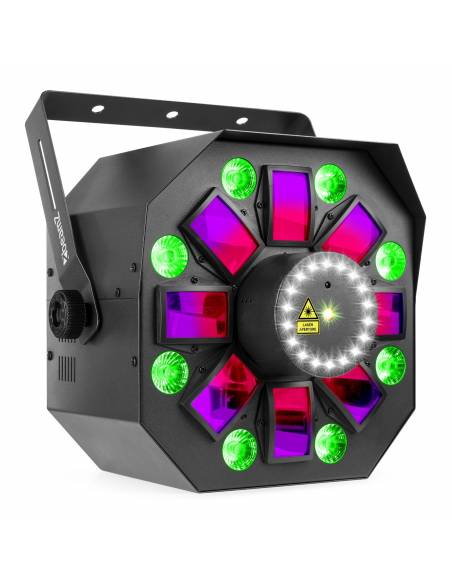 Beamz MultiBox Efecto LED con Laser y Strobo - 1