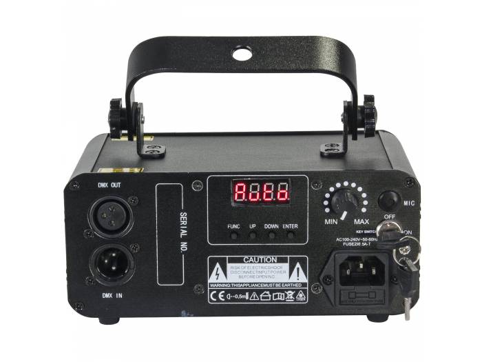 IBIZA LIGHT LZR430RGB LASER ROJO-VERDE-AZUL 430mW - 4