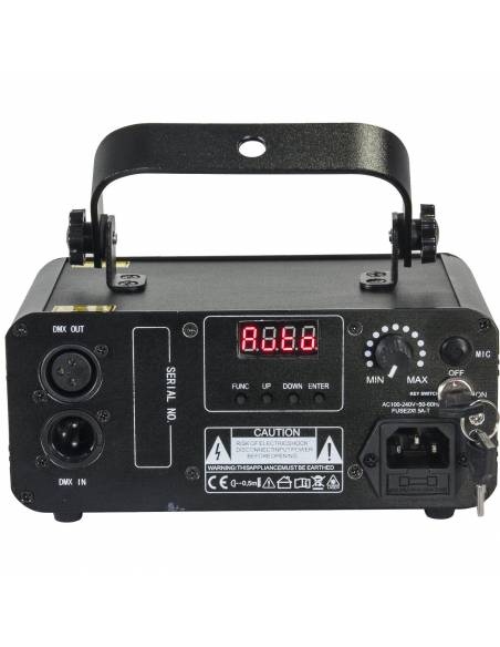 IBIZA LIGHT LZR430RGB LASER ROJO-VERDE-AZUL 430mW - 4