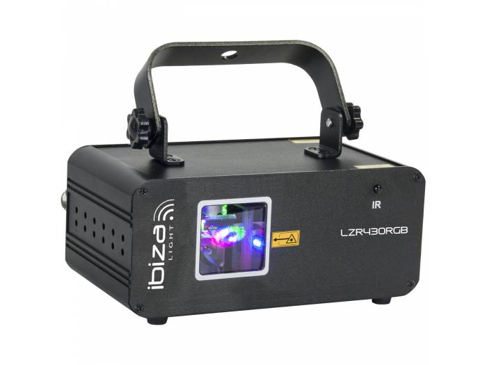 IBIZA LIGHT LZR430RGB LASER ROJO-VERDE-AZUL 430mW