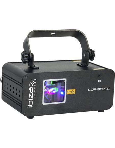 IBIZA LIGHT LZR430RGB LASER ROJO-VERDE-AZUL 430mW