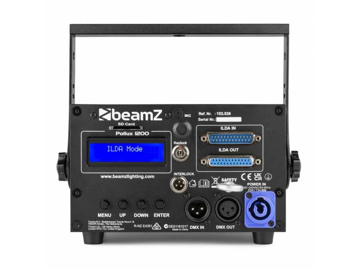 BEAMZ  Pollux 1200 Laser TTL - 7