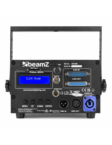 BEAMZ  Pollux 1200 Laser TTL - 7