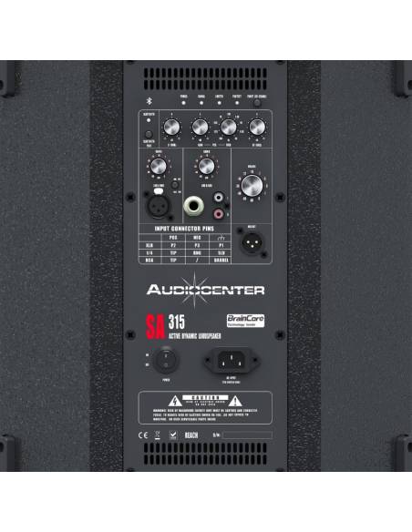 AUDIOCENTER SA3-15 ALTAVOZ ACTIVO 15 pulgadas - 2